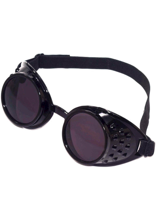 Steampunk Goggles (Black) - costumesupercenter.com