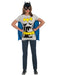 DC Comics Batgirl T-Shirt Adult Costume Kit - costumesupercenter.com