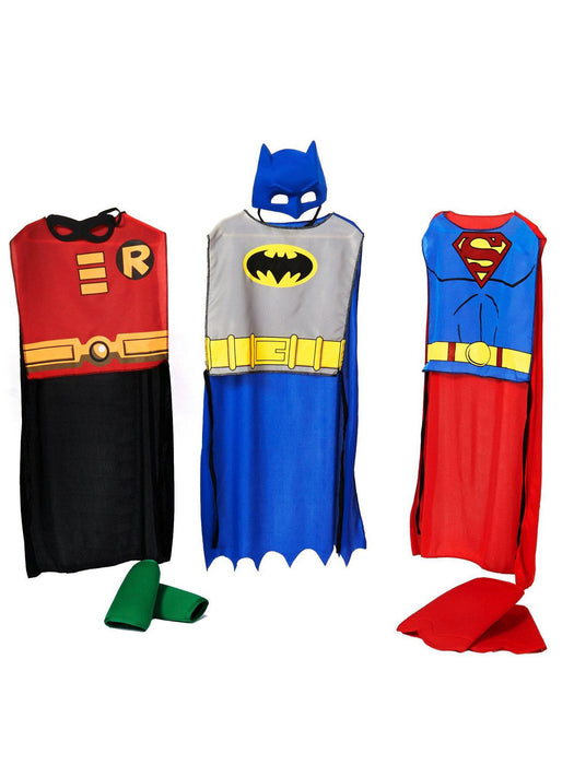 DC Comics Action Trio Child Costume Kit - costumesupercenter.com