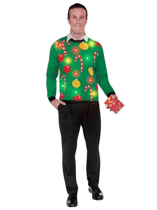 Christmas - Light Up Ugly Sweater - costumesupercenter.com