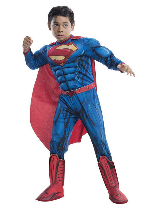 Deluxe Superman Costume For Kids - costumesupercenter.com
