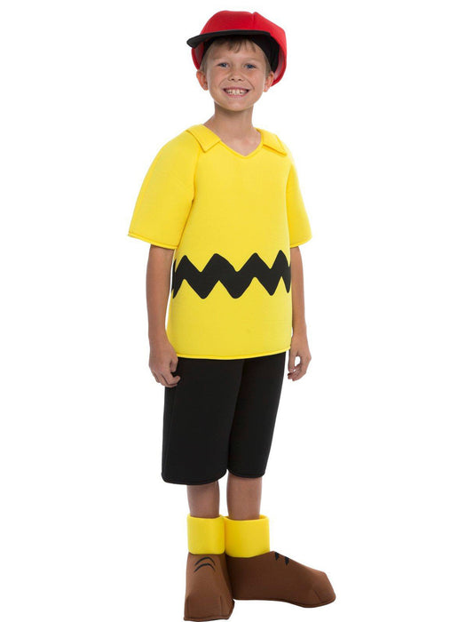Peanuts: Deluxe Charlie Brown Kids Costume - costumesupercenter.com