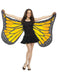 Orange Satin Adult Butterfly Wings - costumesupercenter.com
