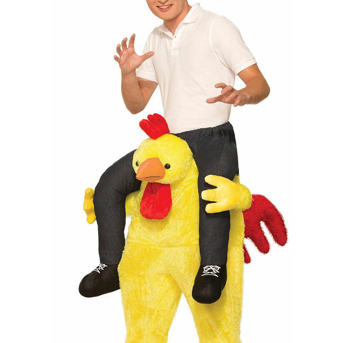 Ride a Chicken Adult Costume — Costume Super Center