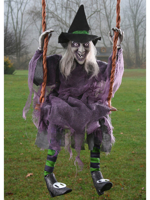 Swinging Witch 36" Tall - costumesupercenter.com