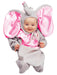Baby/Toddler Little Elephant Bunting Newborn C Costume - costumesupercenter.com