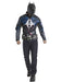 Men's Batman: Arkham City Muscle Chest Costume Top, Belt and Mask Set - costumesupercenter.com