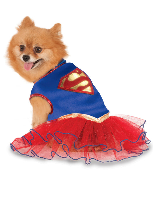 DC Comics Supergirl Tutu Pet Costume - costumesupercenter.com