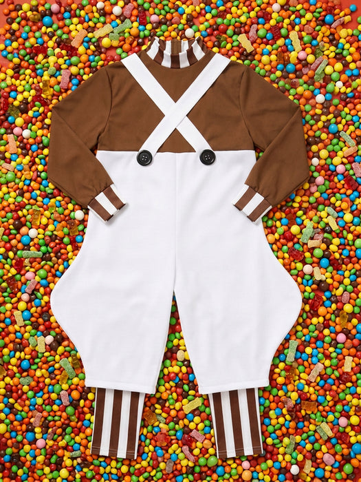Deluxe Charlie and the Chocolate Factory Oompa Loompa Adult Costume - costumesupercenter.com