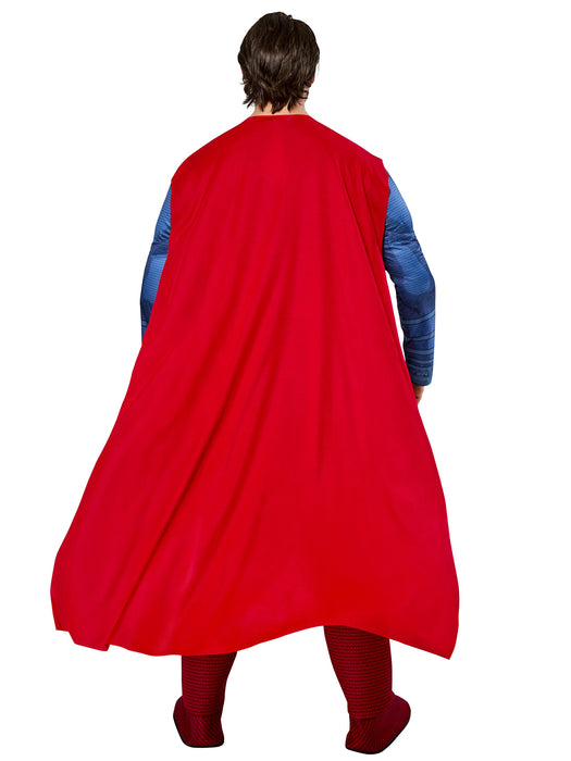 Adult Justice League Movie Superman Costume Deluxe - costumesupercenter.com