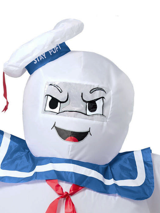 Adult Ghostbusters Classic Stay Puft Marshmallow Man Inflatable Costume - costumesupercenter.com