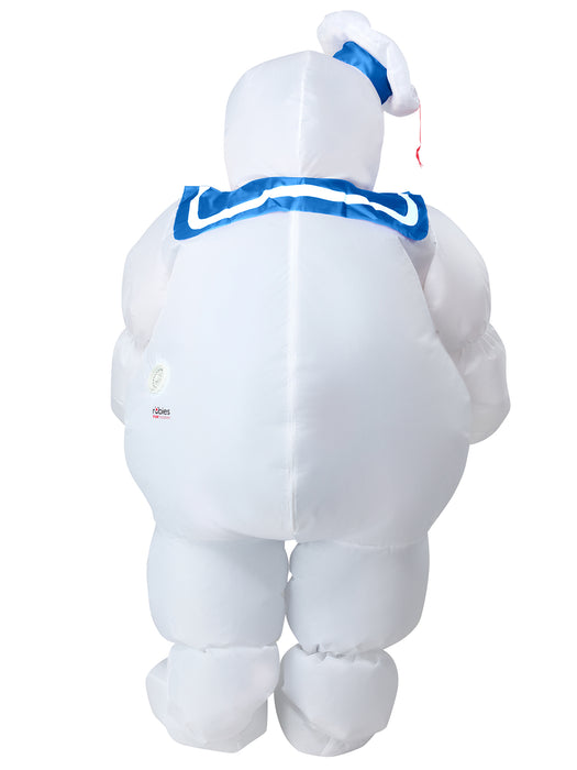 Adult Ghostbusters Classic Stay Puft Marshmallow Man Inflatable Costume - costumesupercenter.com