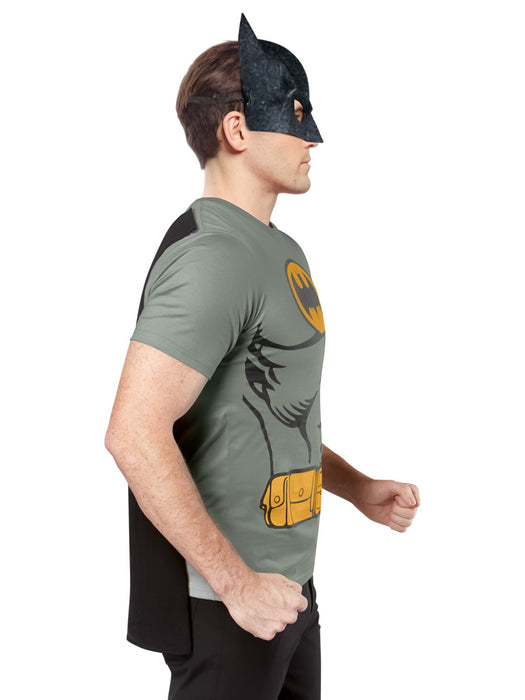 Batman T-Shirt Adult Costume Kit - costumesupercenter.com
