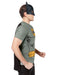 Batman T-Shirt Adult Costume Kit - costumesupercenter.com