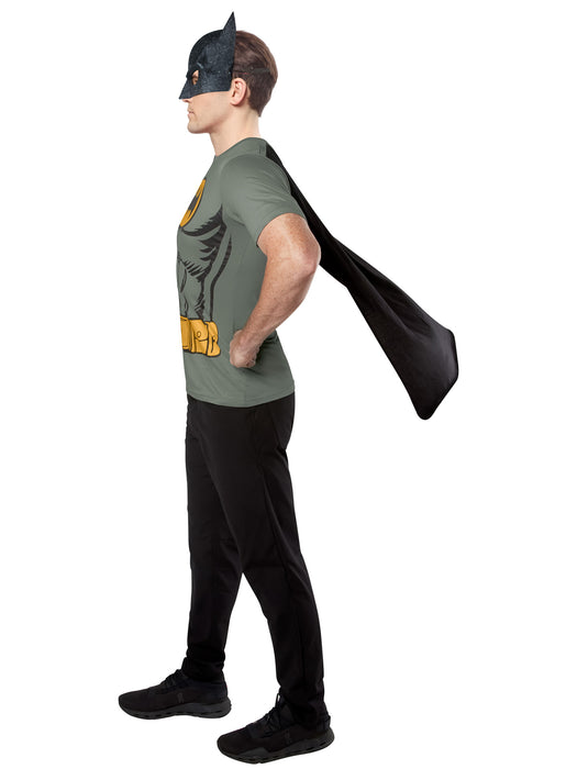 Batman T-Shirt Adult Costume Kit - costumesupercenter.com