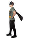 Batman T-Shirt Adult Costume Kit - costumesupercenter.com