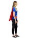 DC Comics Womens Supergirl T-Shirt w/ Cape Adult Costume - costumesupercenter.com