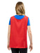 DC Comics Womens Supergirl T-Shirt w/ Cape Adult Costume - costumesupercenter.com