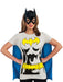 DC Comics Women's Batgirl Shirt, Mask and Cape - costumesupercenter.com
