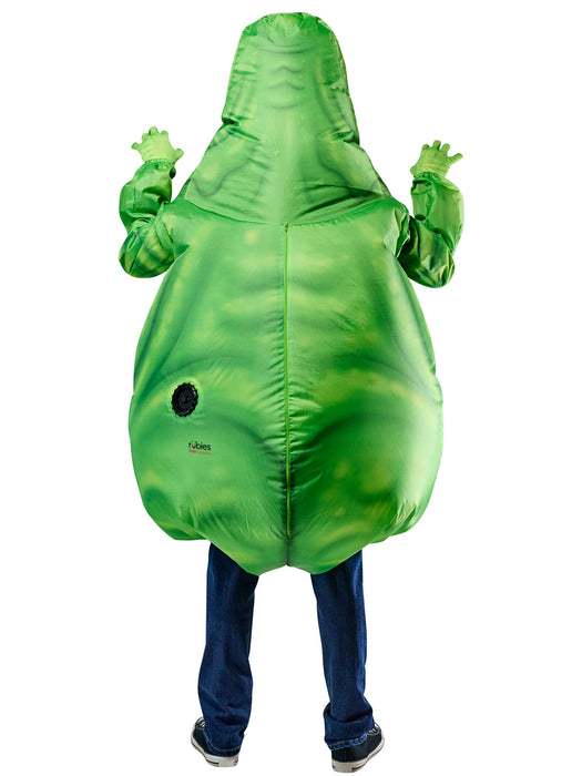 Adult Ghostbusters Classic Slimer Inflatable Costume - costumesupercenter.com