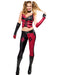Womens Sexy Batman Arkham City Harley Quinn Costume - costumesupercenter.com
