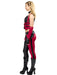 Womens Sexy Batman Arkham City Harley Quinn Costume - costumesupercenter.com