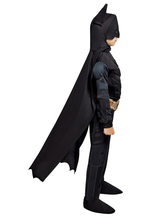 Batman The Dark Knight Rises Deluxe Muscle Chest Child Costume - costumesupercenter.com