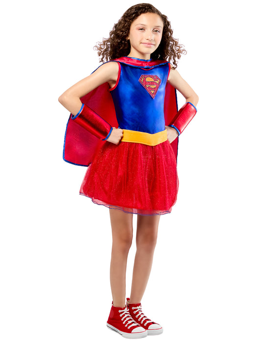 Girls' Supergirl Tutu Costume - costumesupercenter.com