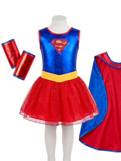 Girls' Supergirl Tutu Costume - costumesupercenter.com