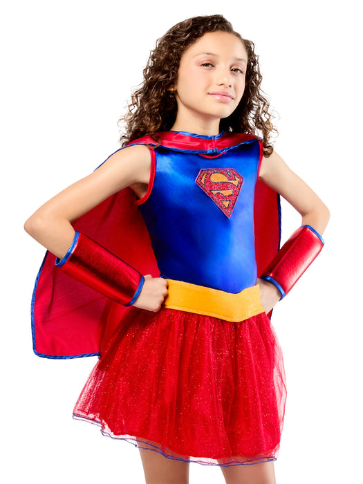 Girls' Supergirl Tutu Costume - costumesupercenter.com