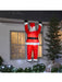 Santa Hanging From Roof Airblown - costumesupercenter.com