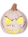 The Nightmare Before Christmas Jack Skellington 6" White Light-Up Pumpkin - costumesupercenter.com