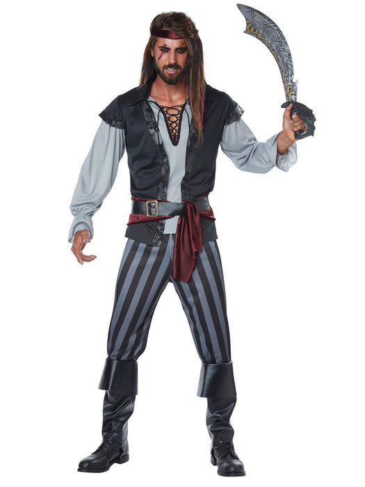 Mens Scallywag Pirate Costume - costumesupercenter.com