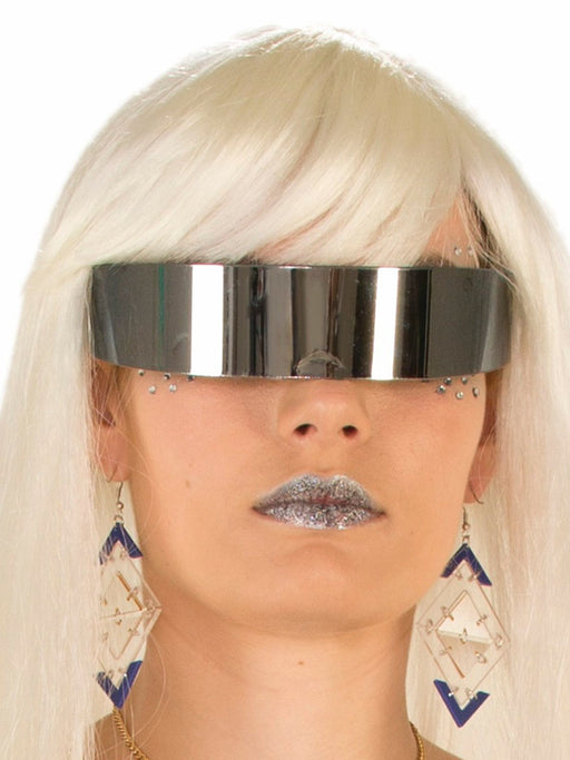 Adult Mirror Wraparound Gaga Glasses - costumesupercenter.com
