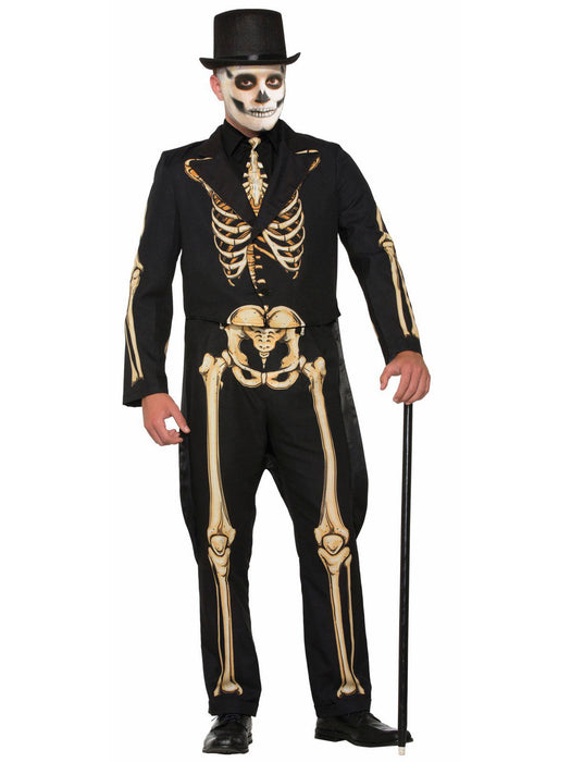 Adult Skeleton Formal Costume - costumesupercenter.com