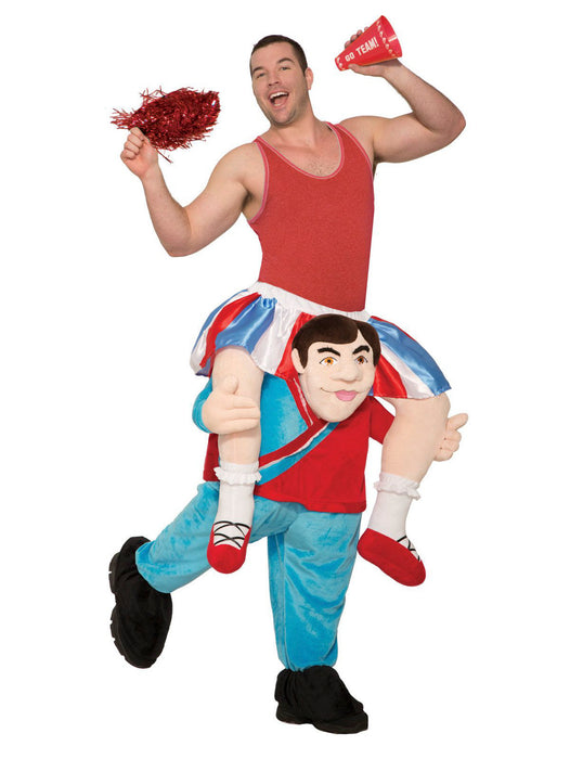 Adult Ride a Cheerleader Costume - costumesupercenter.com