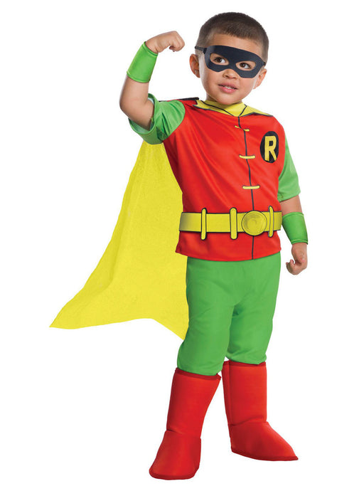 DC Comics - Robin Deluxe Toddler Costume - costumesupercenter.com