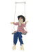 Kicking Scarecrow on Swing - costumesupercenter.com