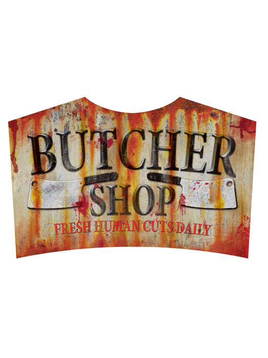 Metal Sign - Butcher Shop - costumesupercenter.com