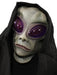 Alien Overhead Mask w/ Hood One Size - costumesupercenter.com