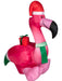Airblown Inflatable Decor Outdoor 3.5ft Festive Flamingo - costumesupercenter.com