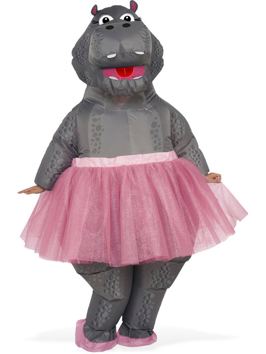Adult Hippo Inflatable Costume - costumesupercenter.com