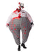 Adult Inflatable Evil Clown Costume - costumesupercenter.com