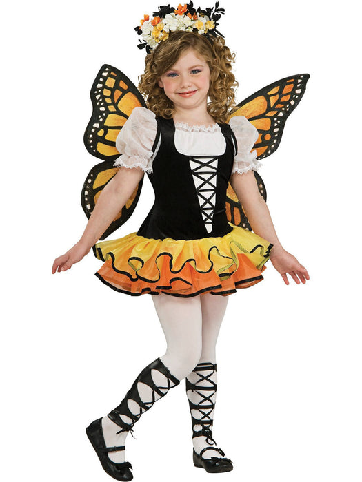 Girls Monarch Butterfly Costume - costumesupercenter.com