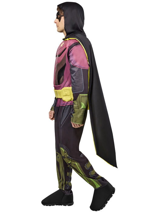 DC Comics Muscle Chest Robin Arkham Mens Costume - costumesupercenter.com