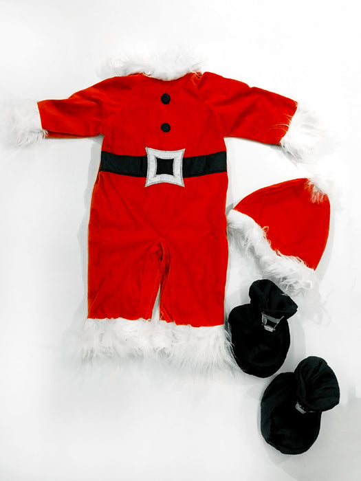 Classic Santa Romper - costumesupercenter.com
