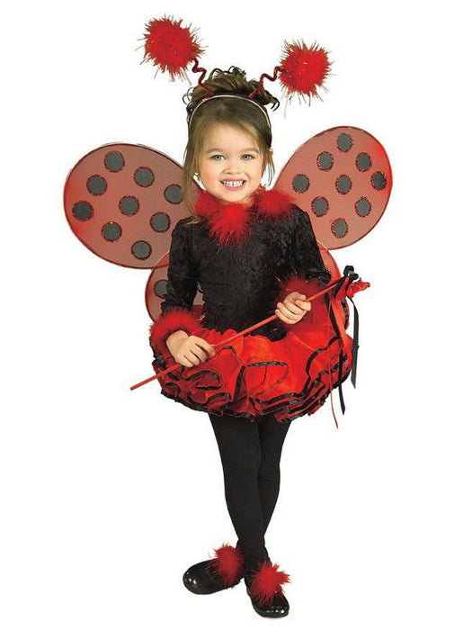 Cute Lady Bug Child Costume - costumesupercenter.com