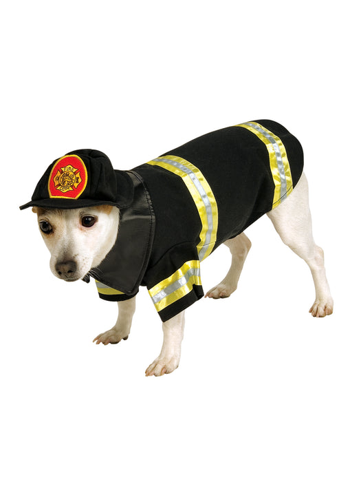 Fire Fighter Pet Costume - costumesupercenter.com