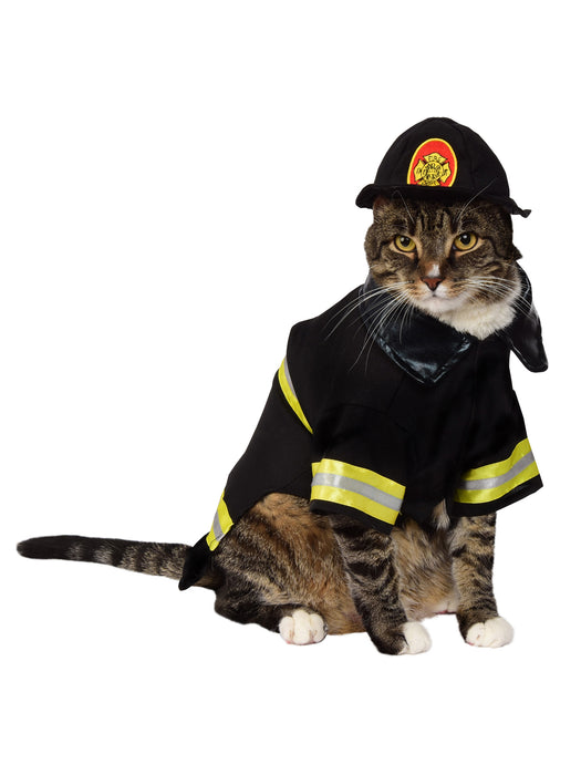 Fire Fighter Pet Costume - costumesupercenter.com