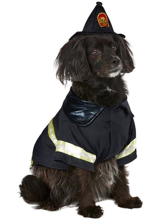 Fire Fighter Pet Costume - costumesupercenter.com